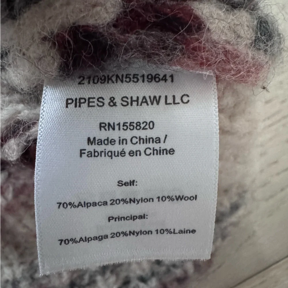 Veronica Beard Alston puff Sweater alpaca blend M